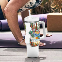 California Does it Better Tumbler With Handle Forest to Coast