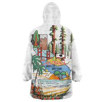 California Does it Better Wearable Blanket Hoodie Forest to Coast