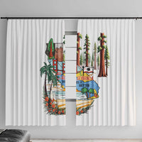 California Does it Better Window Curtain Forest to Coast