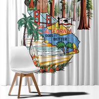 California Does it Better Window Curtain Forest to Coast