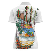 California Does it Better Women Polo Shirt Forest to Coast