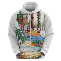 California Does it Better Zip Hoodie Forest to Coast