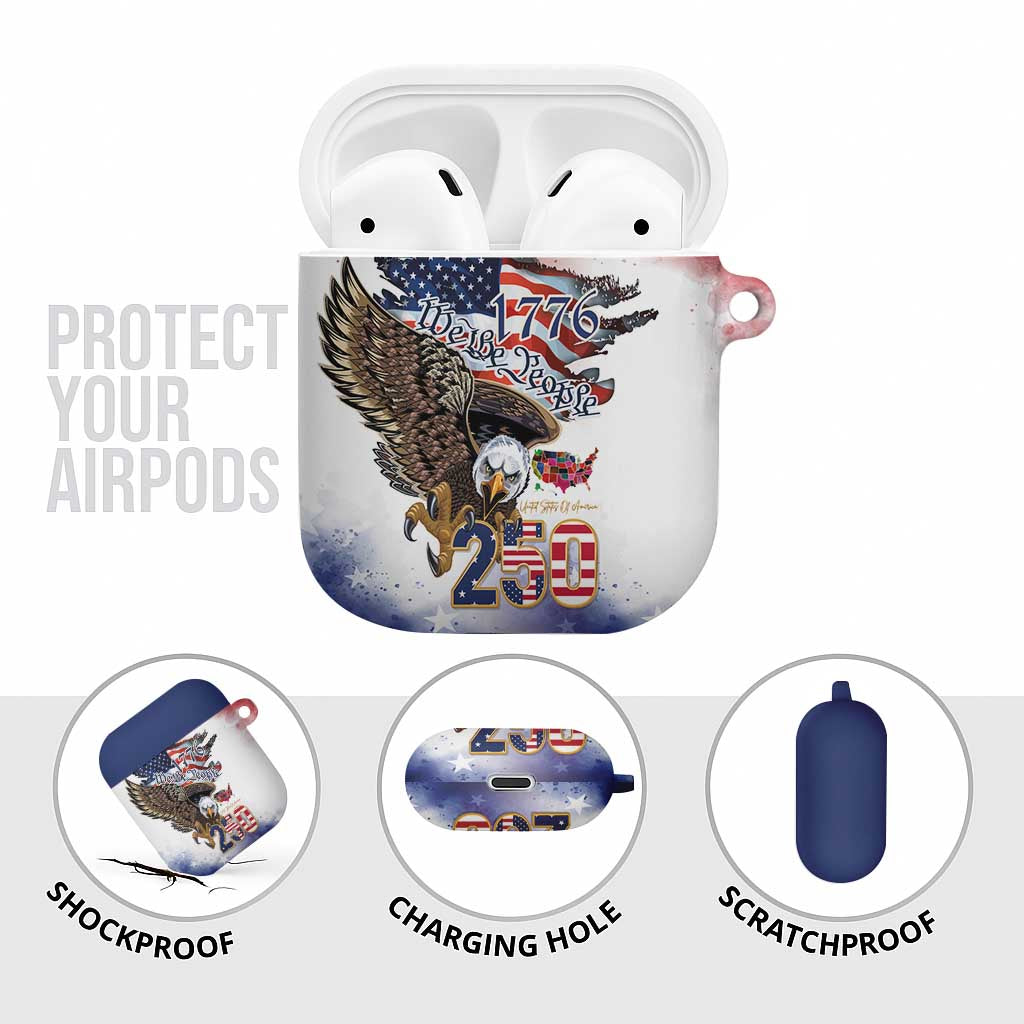 United States of America 250 AirPods Case We The People 1776