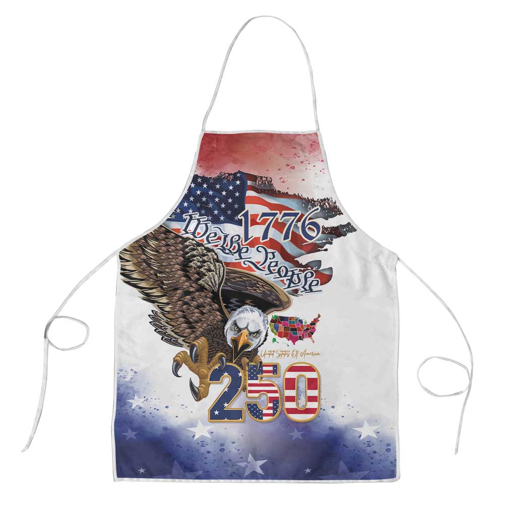 United States of America 250 Apron We The People 1776