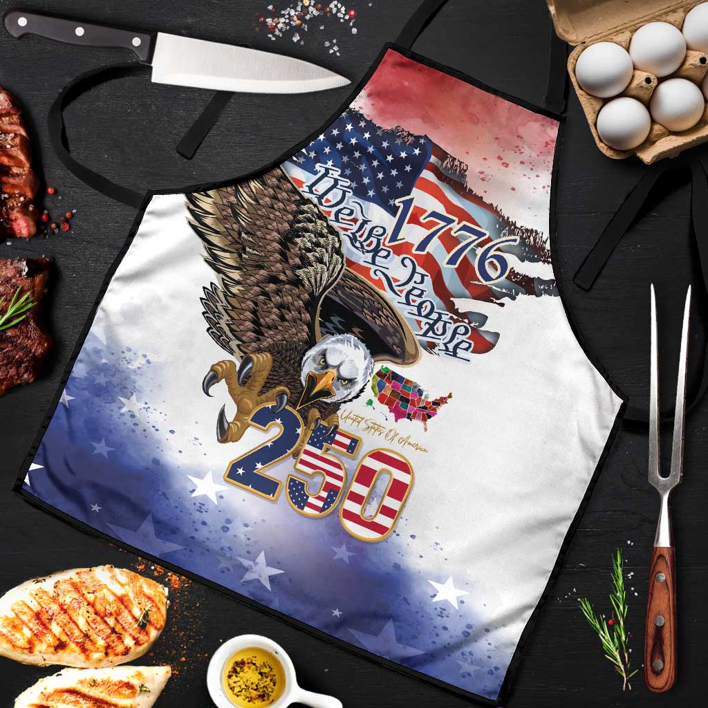 United States of America 250 Apron We The People 1776