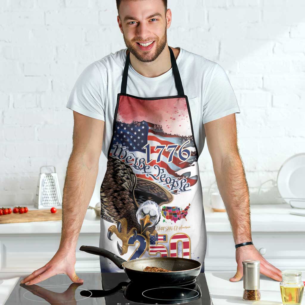 United States of America 250 Apron We The People 1776