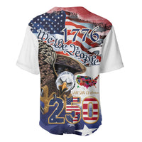 United States of America 250 Baseball Jersey We The People 1776