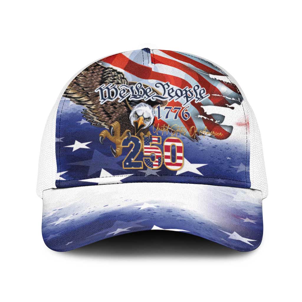 United States of America 250 Baseball Net Cap We The People 1776
