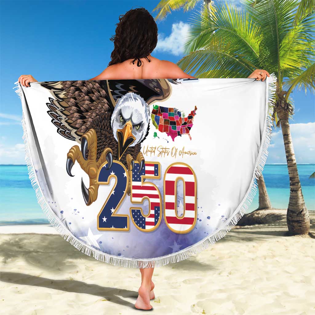 United States of America 250 Beach Blanket We The People 1776