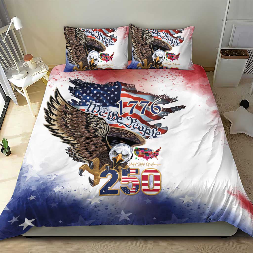 United States of America 250 Bedding Set We The People 1776