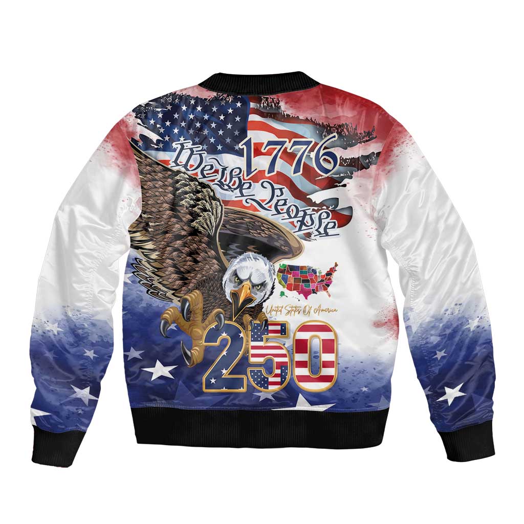 United States of America 250 Bomber Jacket We The People 1776