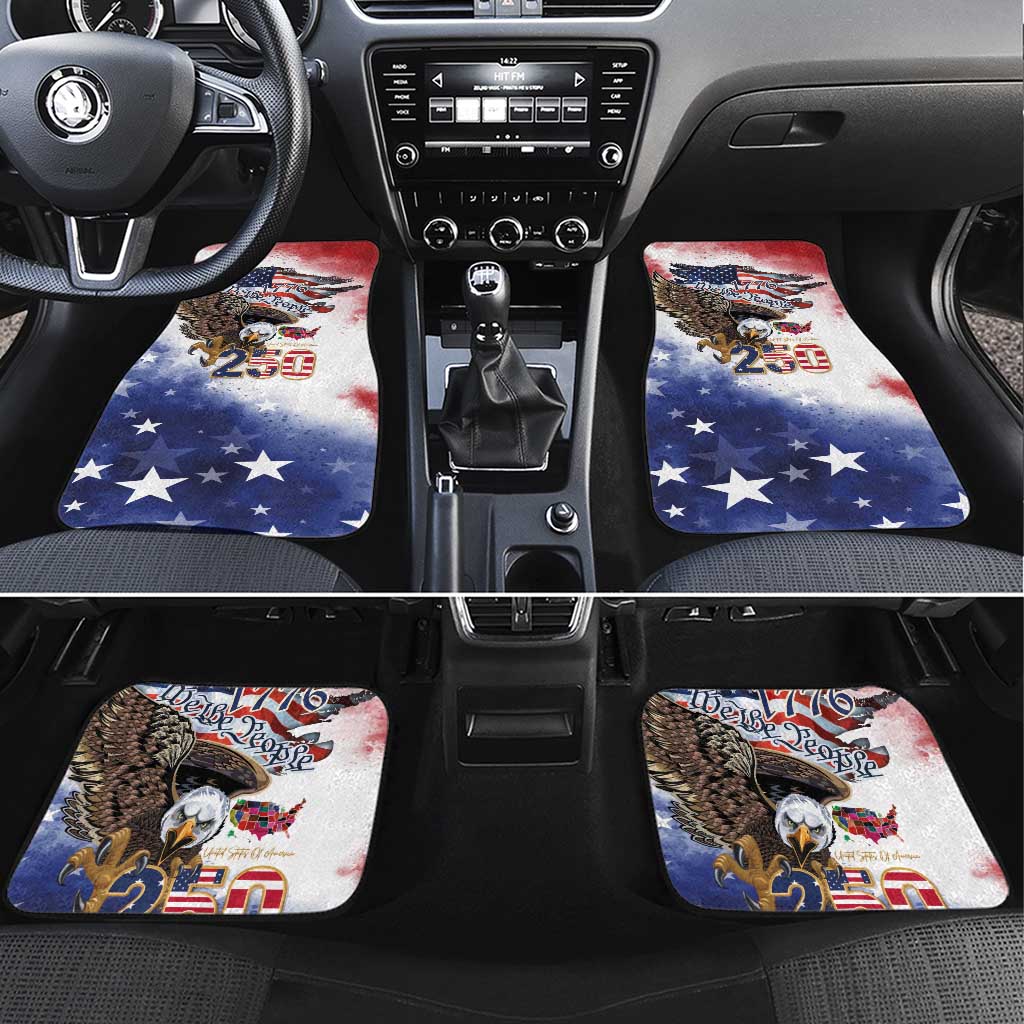 United States of America 250 Car Mats We The People 1776