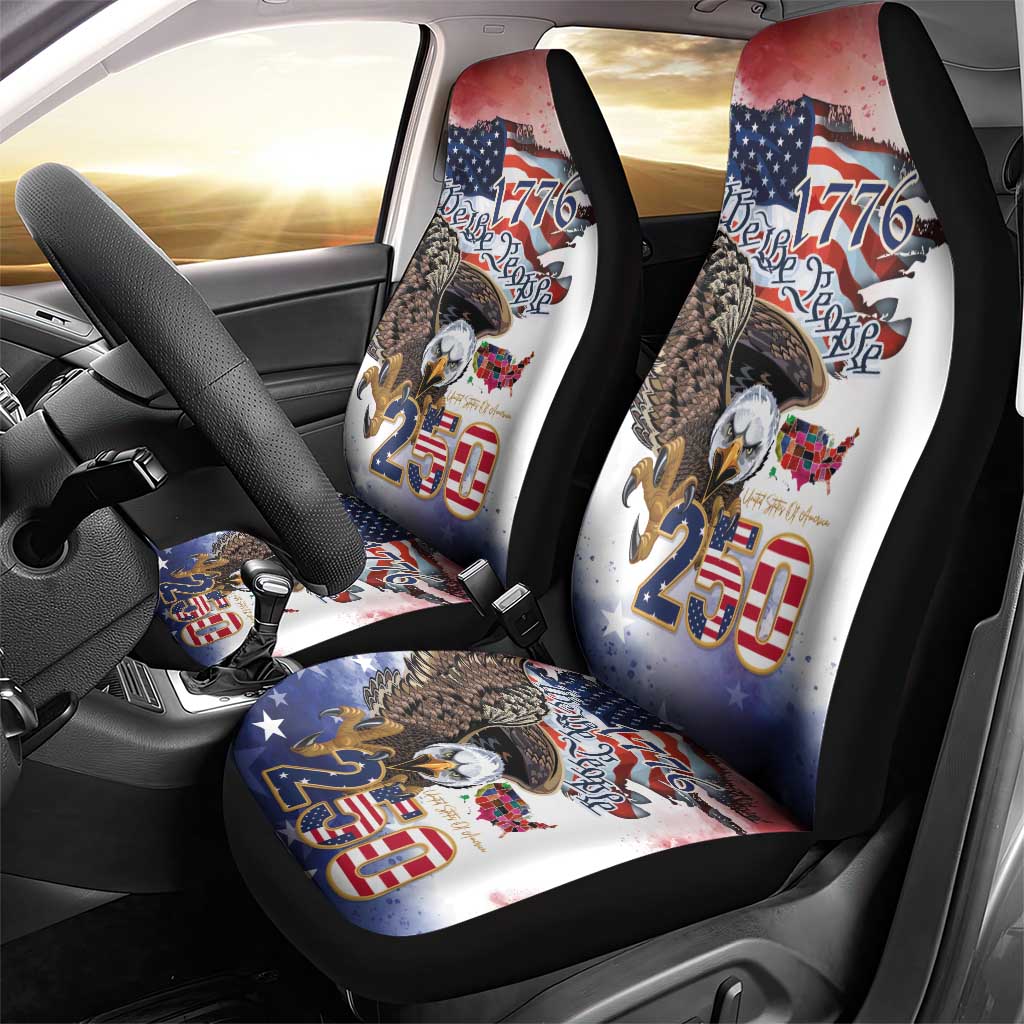 United States of America 250 Car Seat Cover We The People 1776