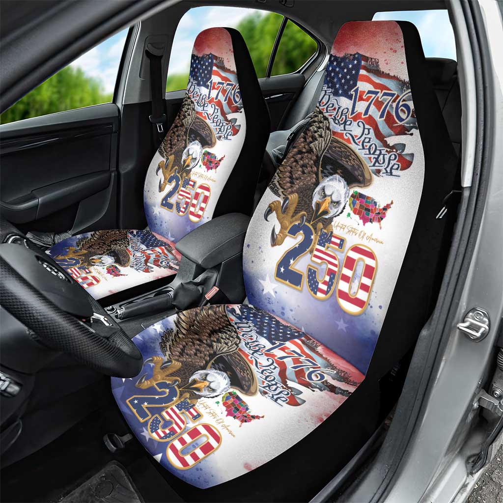 United States of America 250 Car Seat Cover We The People 1776
