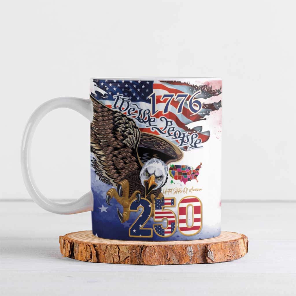United States of America 250 Ceramic Mug We The People 1776