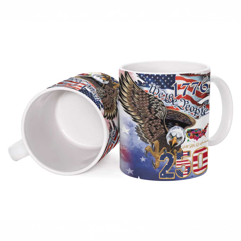 United States of America 250 Ceramic Mug We The People 1776