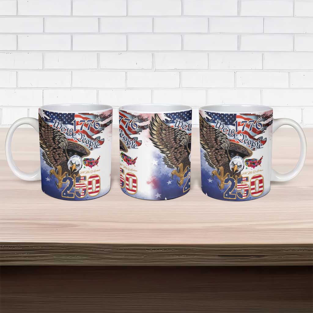 United States of America 250 Ceramic Mug We The People 1776