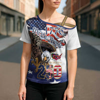United States of America 250 Cross Shoulder Shirt We The People 1776