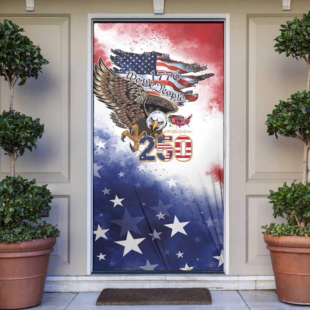 United States of America 250 Door Cover We The People 1776