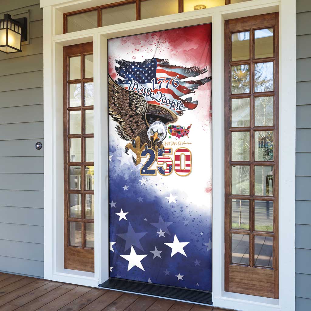 United States of America 250 Door Cover We The People 1776