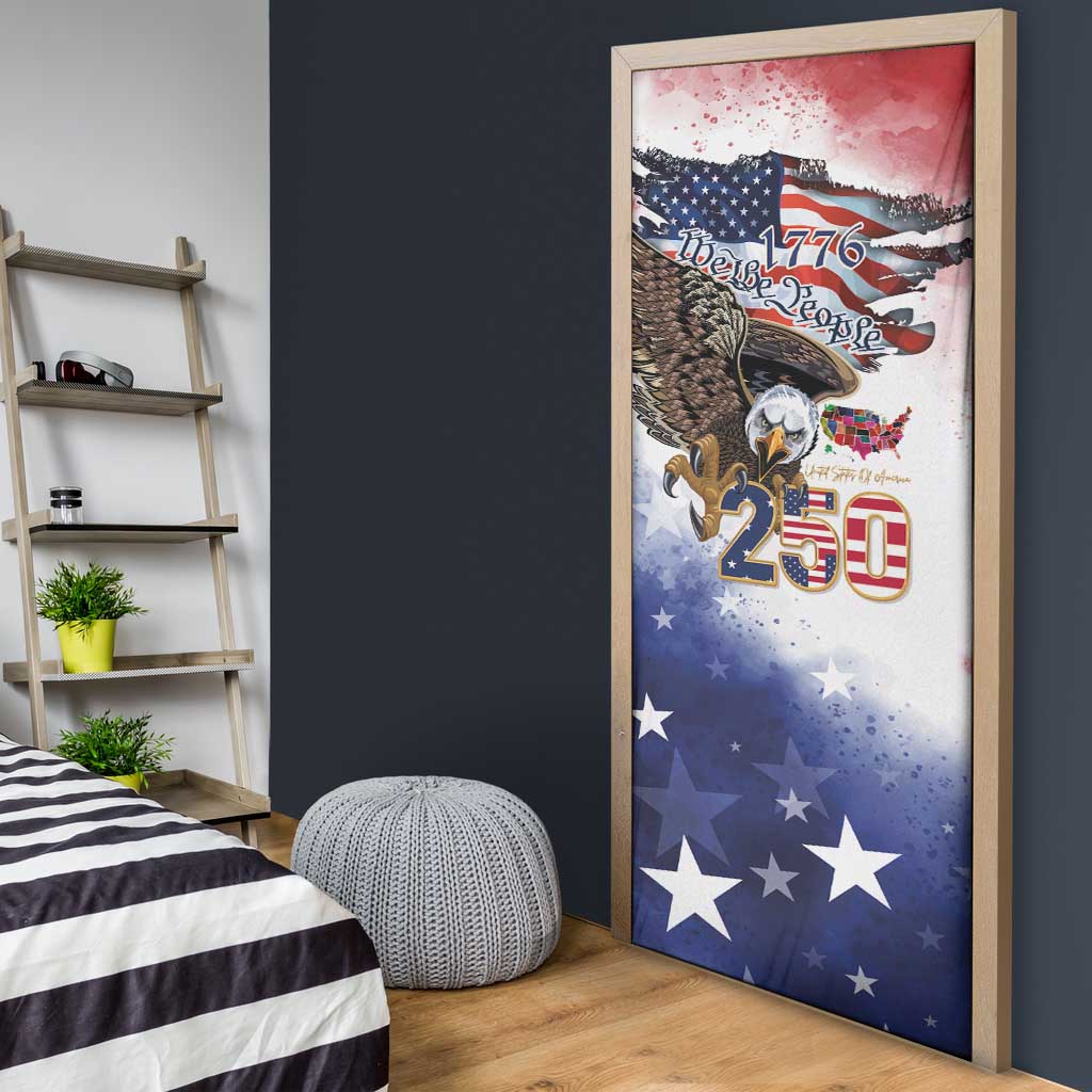 United States of America 250 Door Cover We The People 1776
