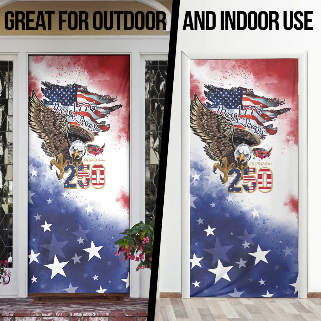 United States of America 250 Door Cover We The People 1776
