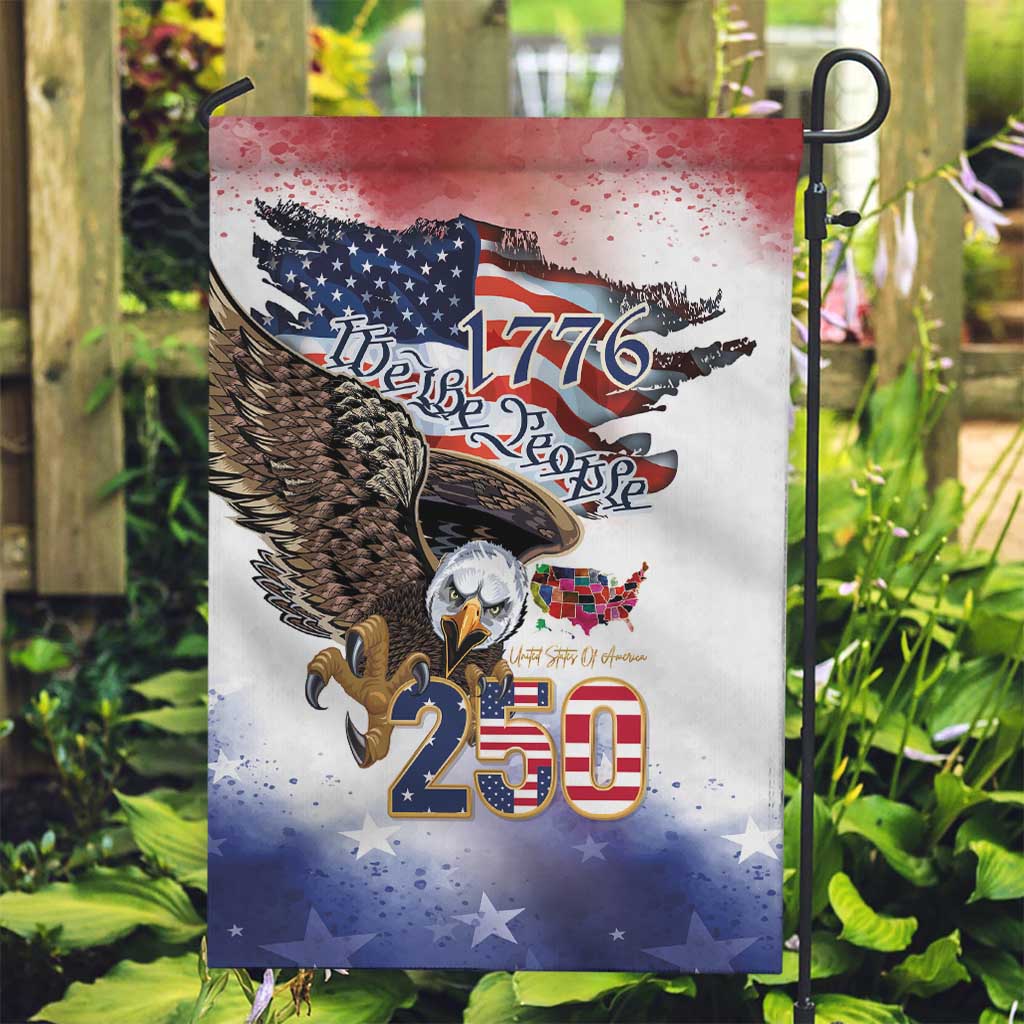 United States of America 250 Garden Flag We The People 1776