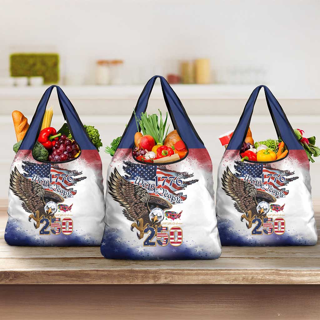 United States of America 250 Grocery Bag We The People 1776