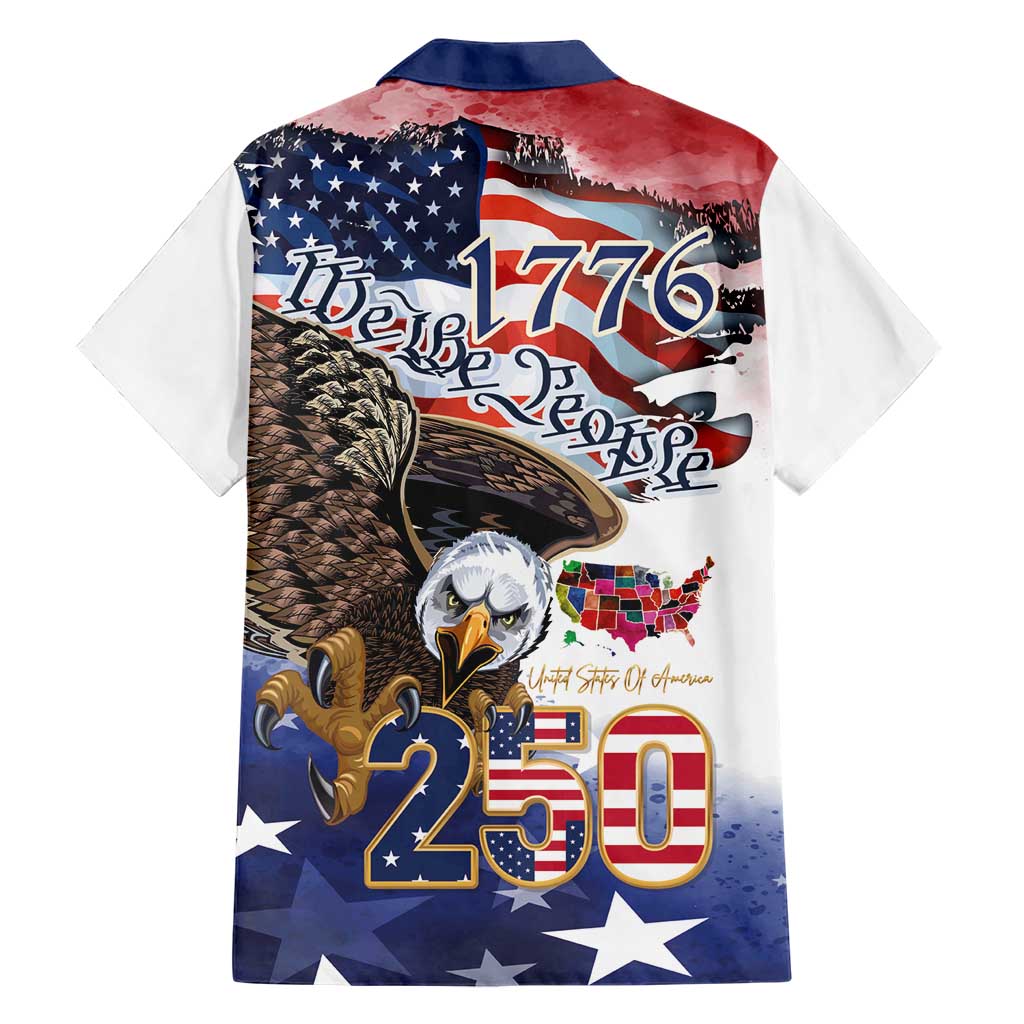 United States of America 250 Hawaiian Shirt We The People 1776