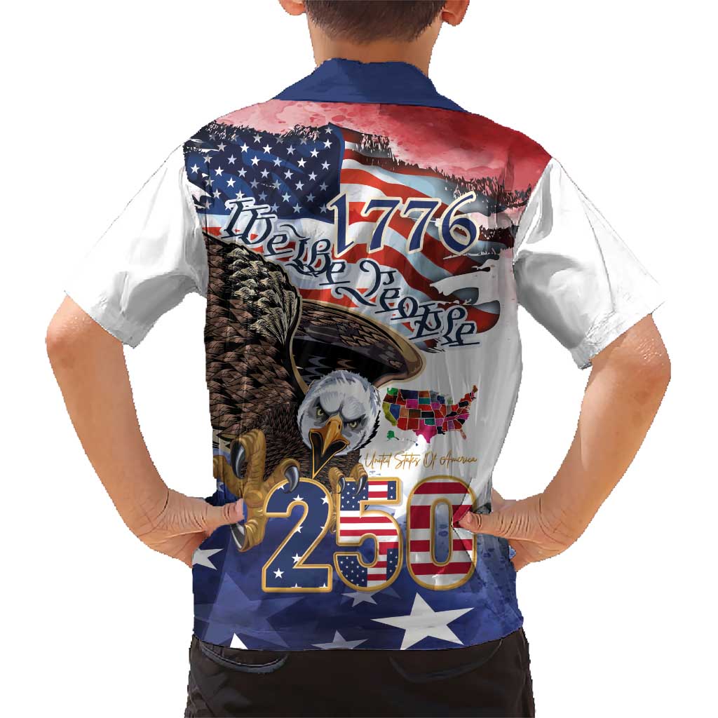United States of America 250 Hawaiian Shirt We The People 1776