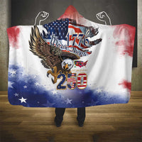 United States of America 250 Hooded Blanket We The People 1776
