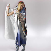 United States of America 250 Hooded Blanket We The People 1776