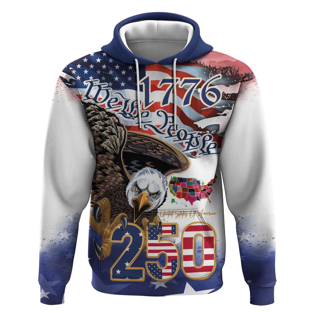 United States of America 250 Hoodie We The People 1776