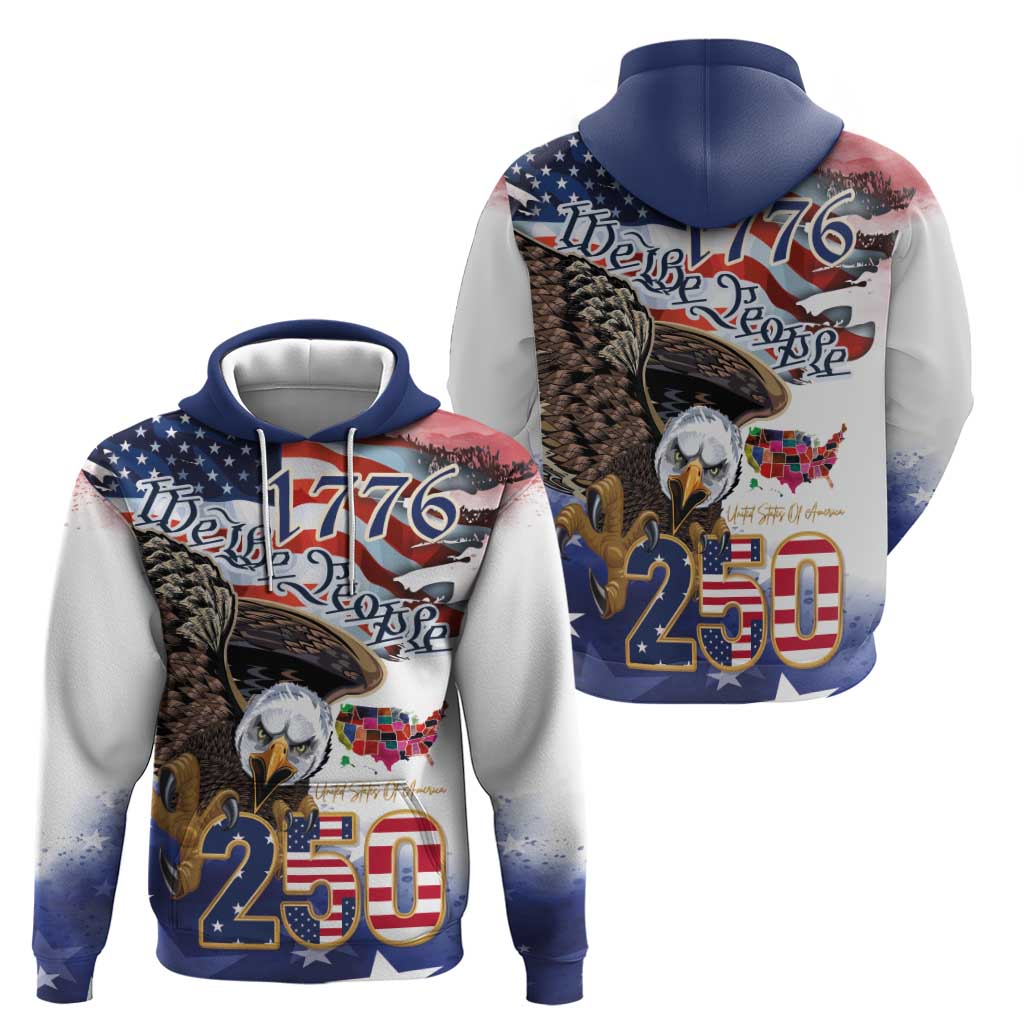 United States of America 250 Hoodie We The People 1776