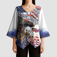 United States of America 250 Kimono Sleeve Blouse We The People 1776