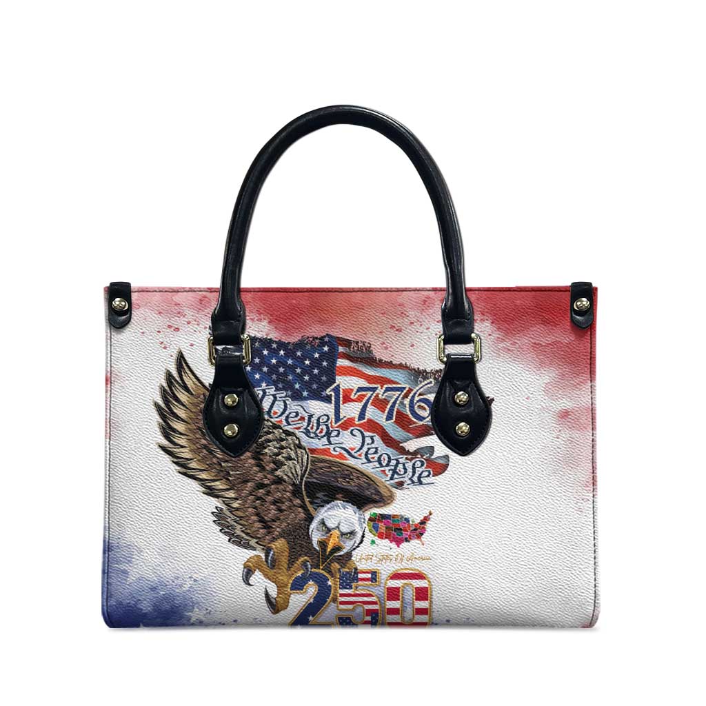 United States of America 250 Leather Bag We The People 1776