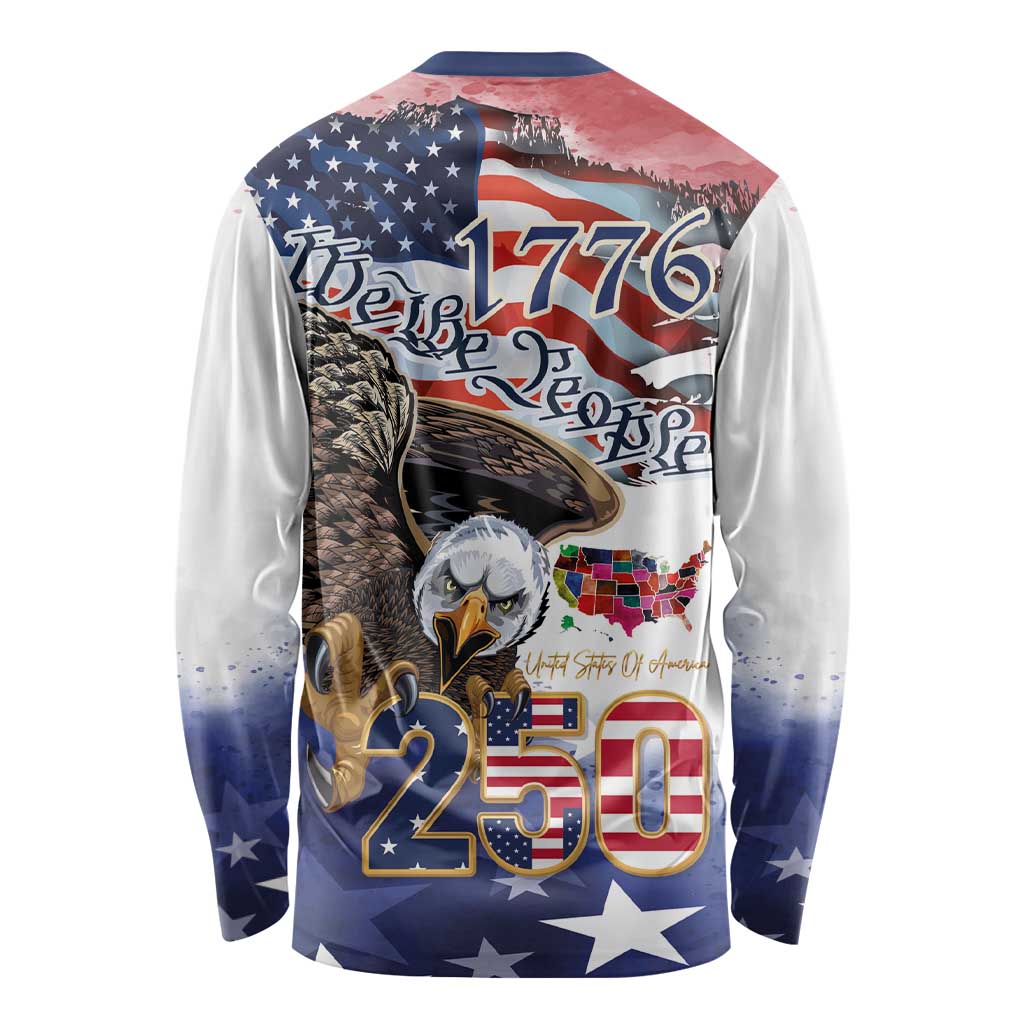 United States of America 250 Long Sleeve Shirt We The People 1776