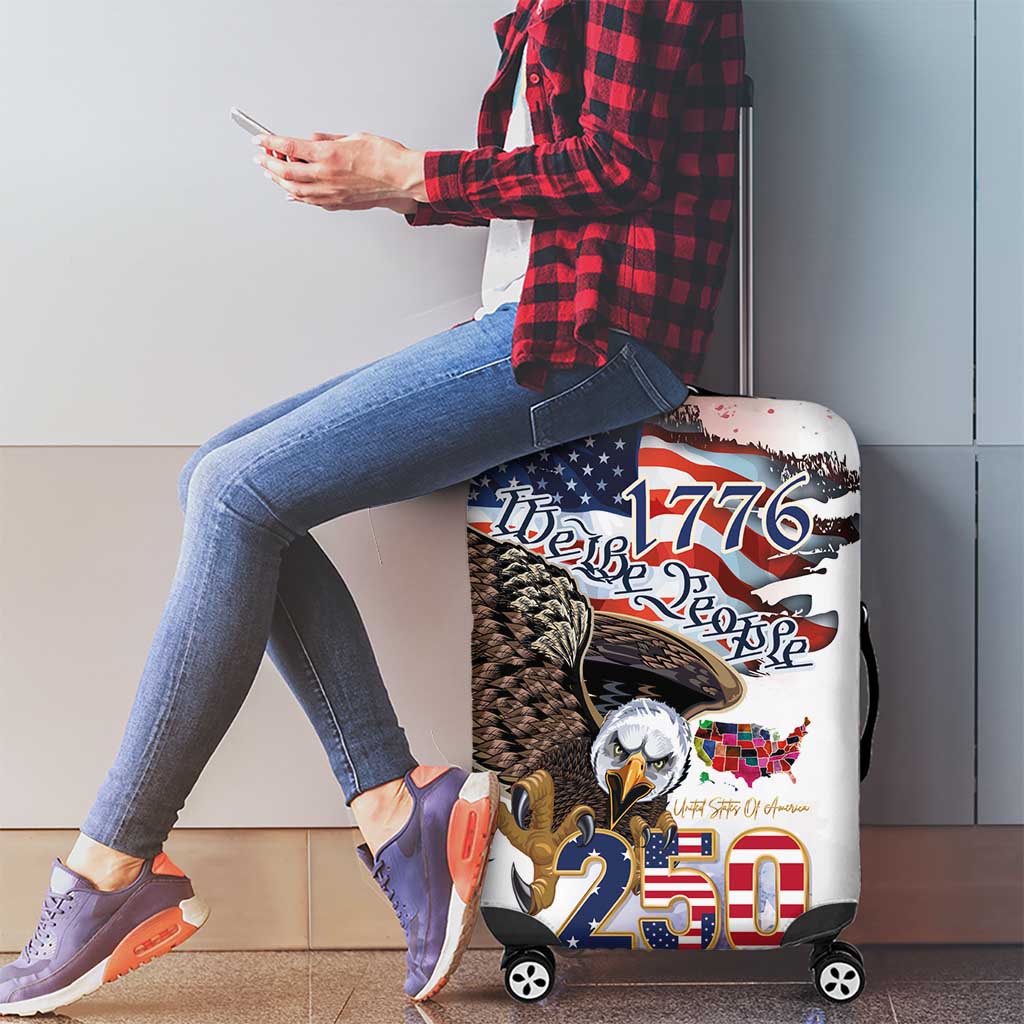 United States of America 250 Luggage Cover We The People 1776