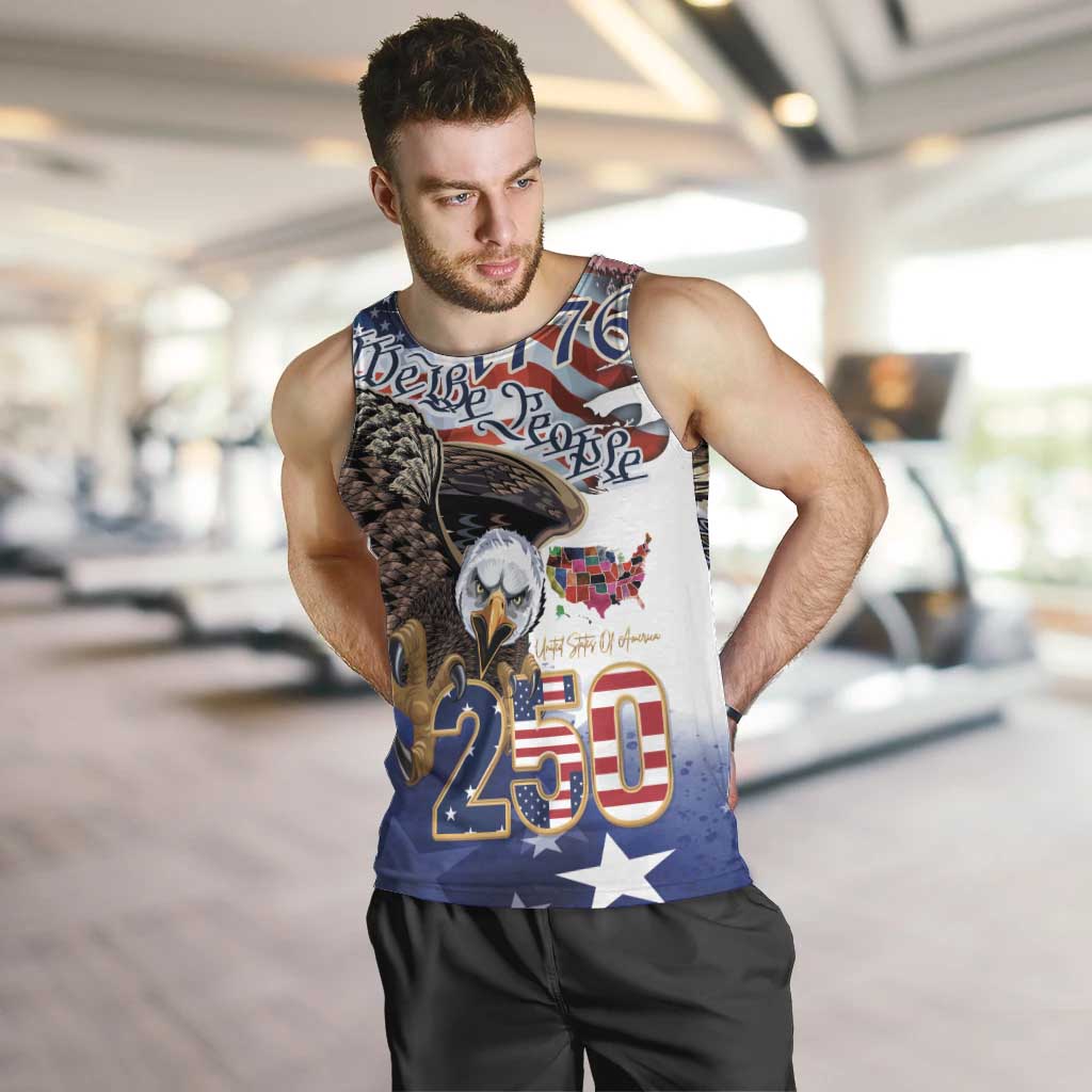 United States of America 250 Men Tank Top We The People 1776