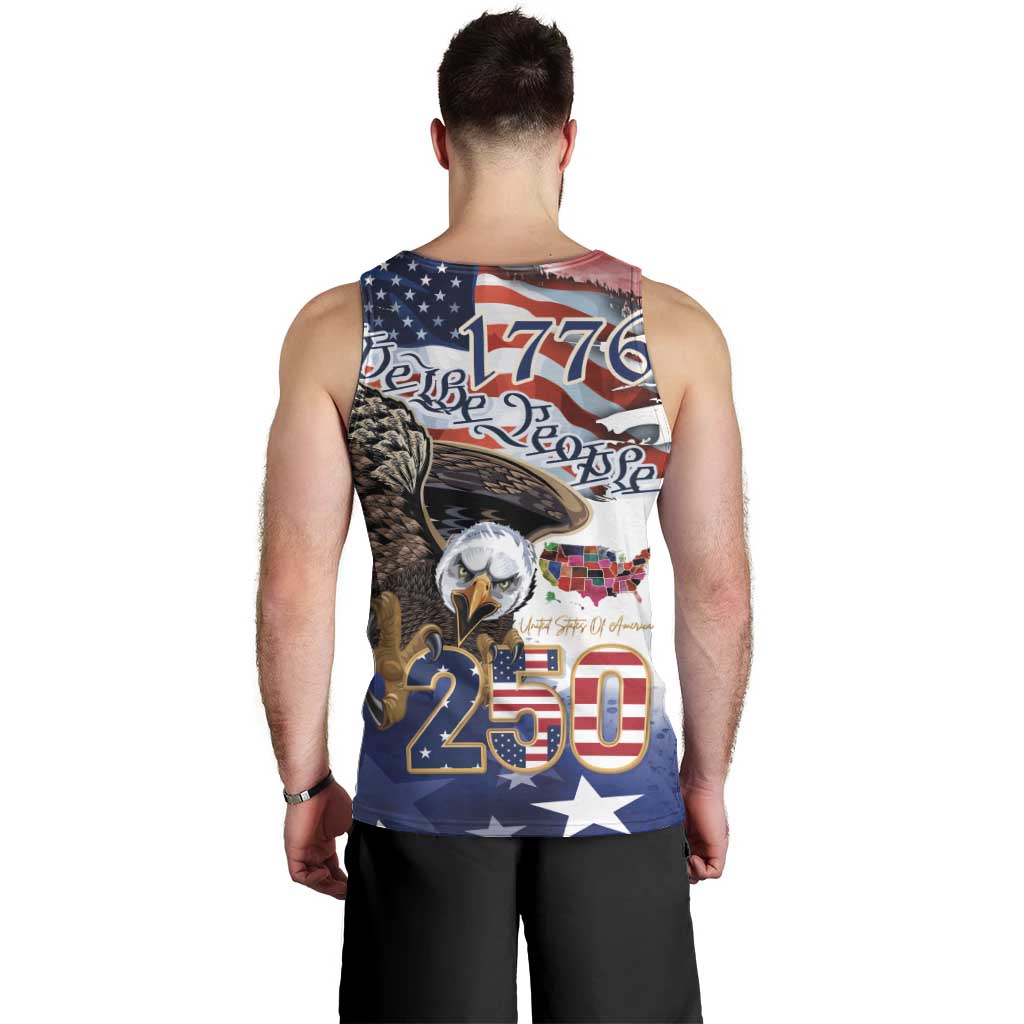 United States of America 250 Men Tank Top We The People 1776
