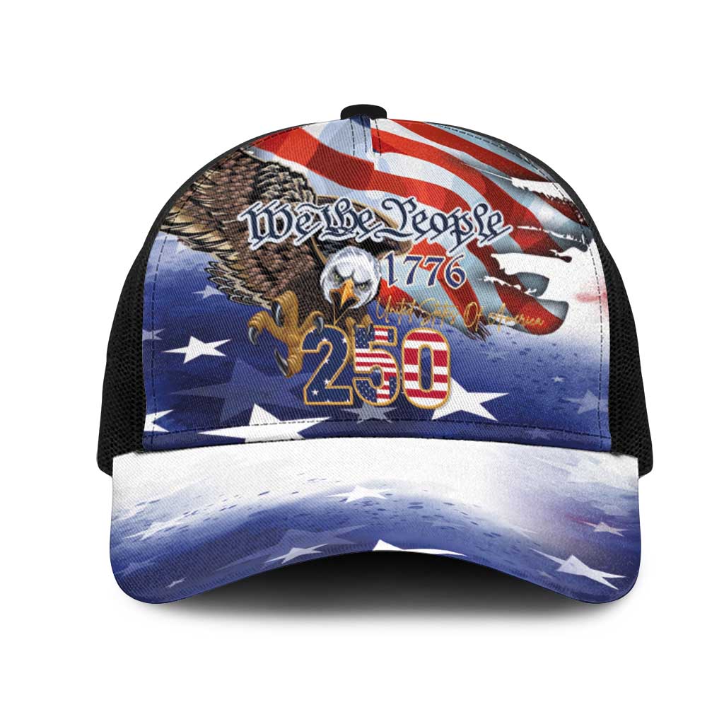 United States of America 250 Mesh Trucker Cap We The People 1776
