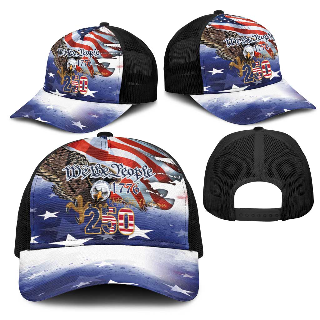 United States of America 250 Mesh Trucker Cap We The People 1776