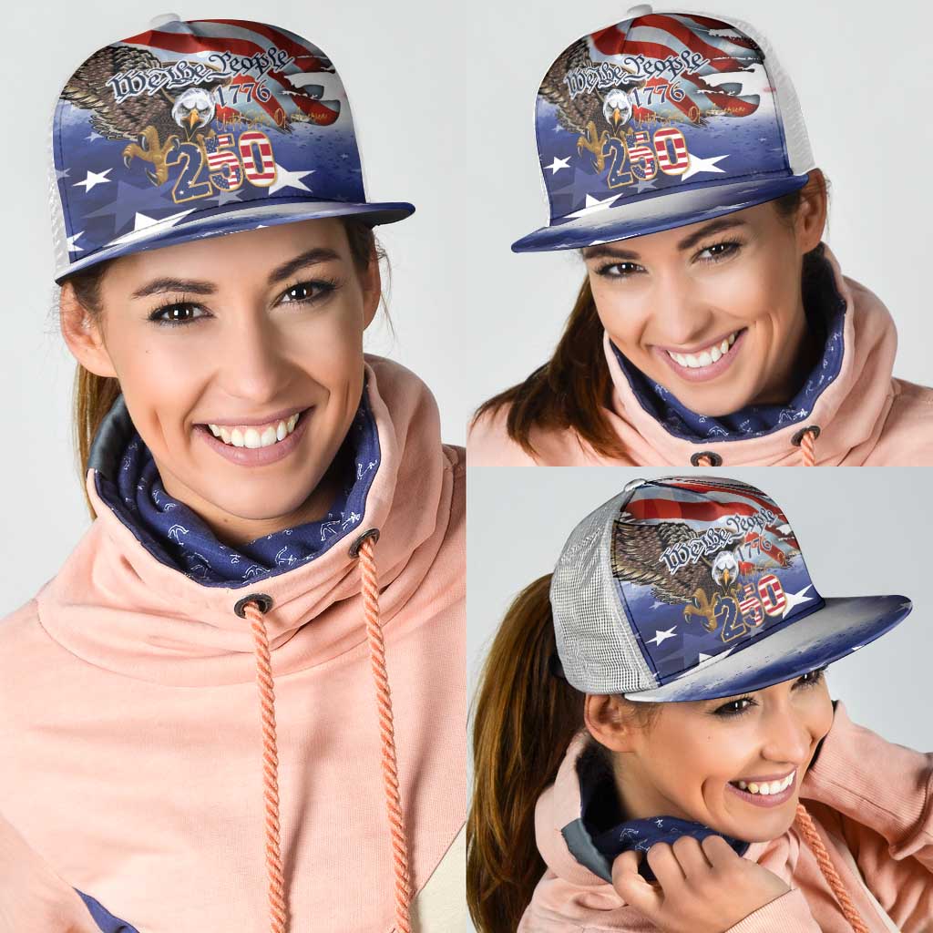 United States of America 250 Mesh Trucker Cap We The People 1776