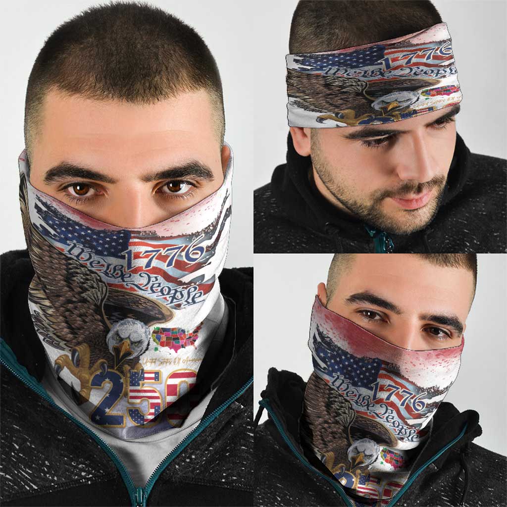 United States of America 250 Neck Gaiter We The People 1776