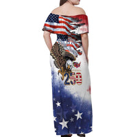 United States of America 250 Off Shoulder Maxi Dress We The People 1776