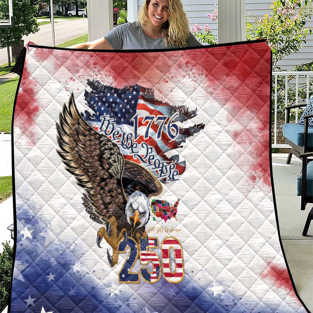 United States of America 250 Quilt We The People 1776