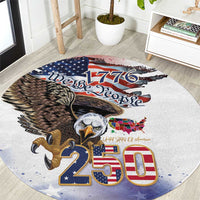 United States of America 250 Round Carpet We The People 1776