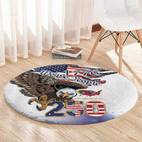 United States of America 250 Round Carpet We The People 1776