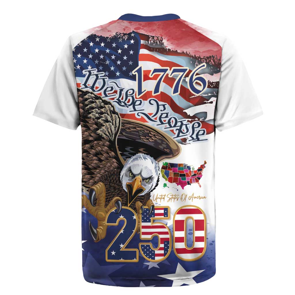 United States of America 250 Rugby Jersey We The People 1776