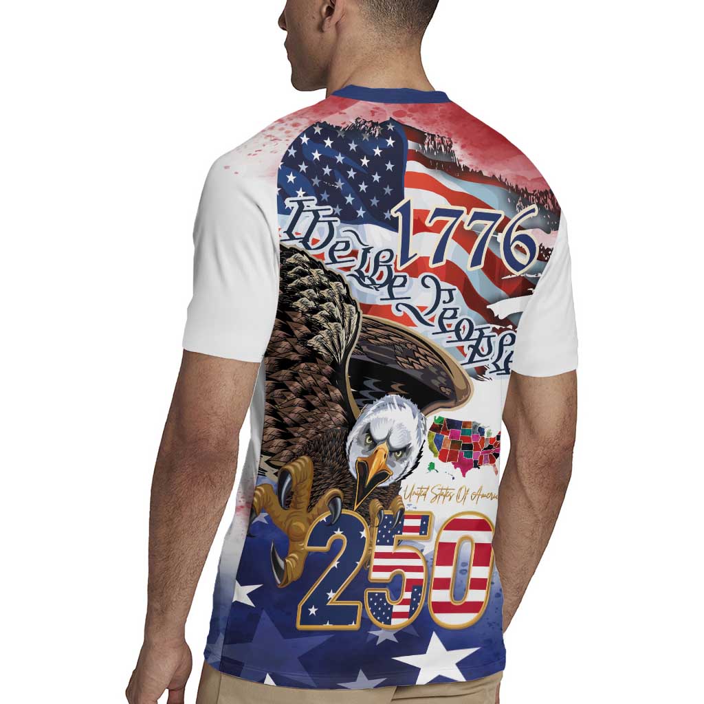 United States of America 250 Rugby Jersey We The People 1776